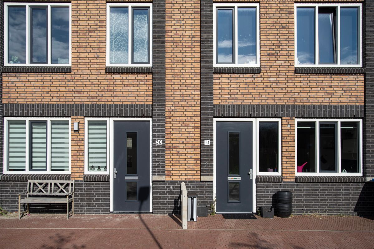 Completed window and door installation project