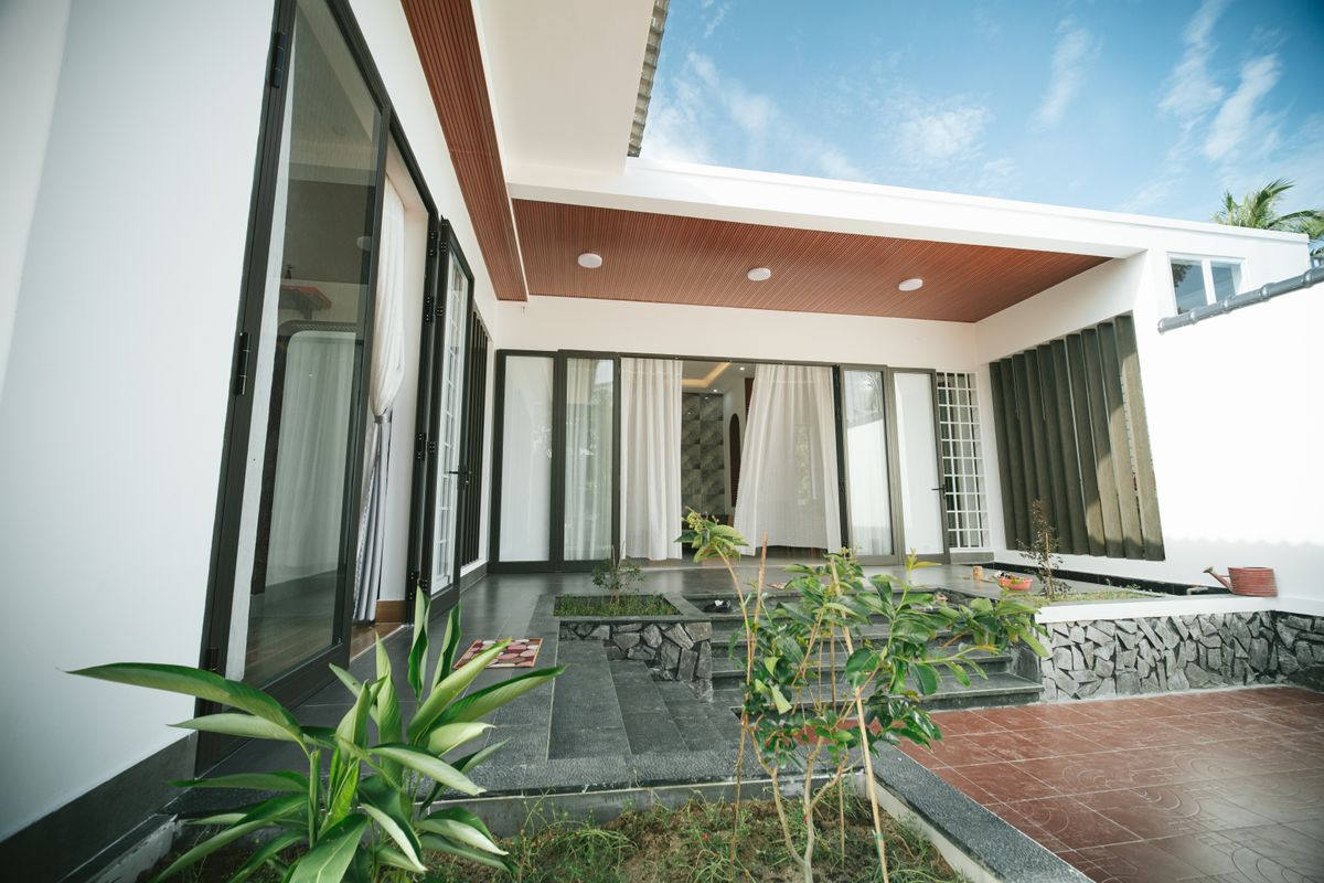 Completed window and door installation project